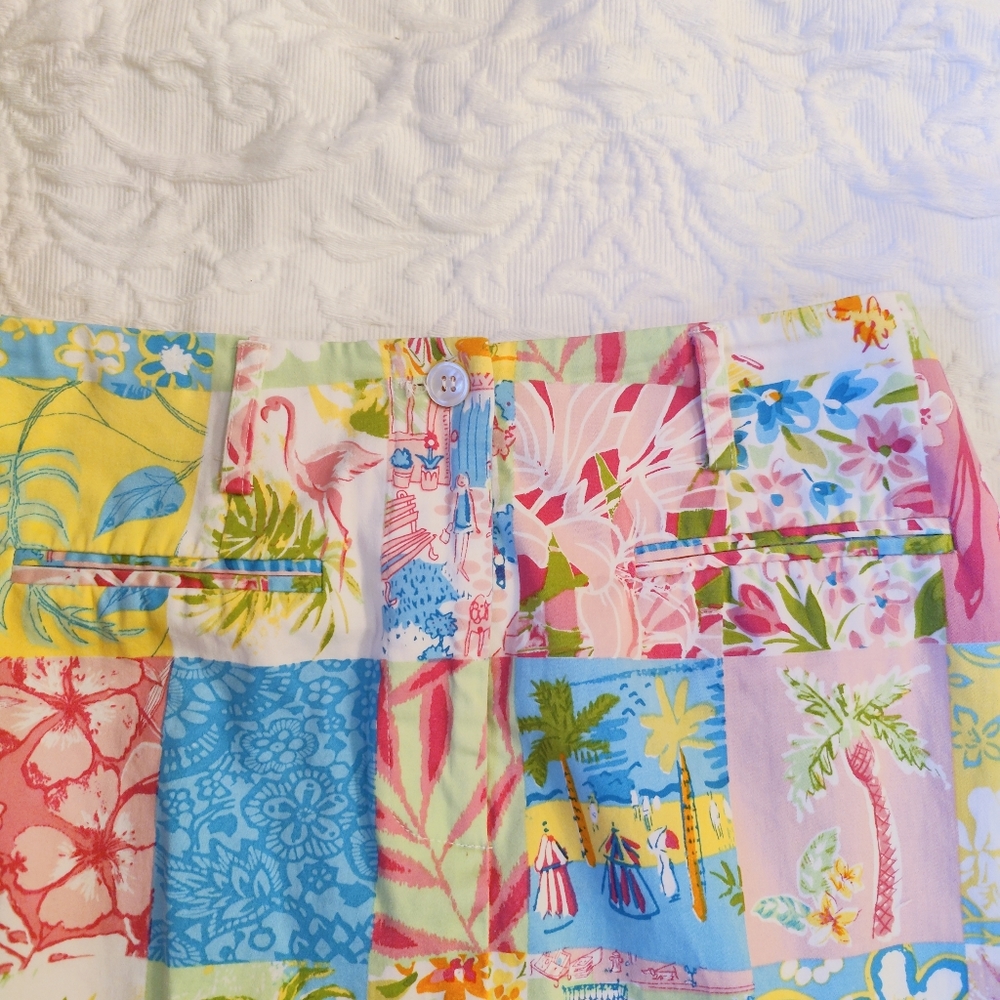 J. Mclaughlin Patchwork Mini Skirt. Size 4 - image 3